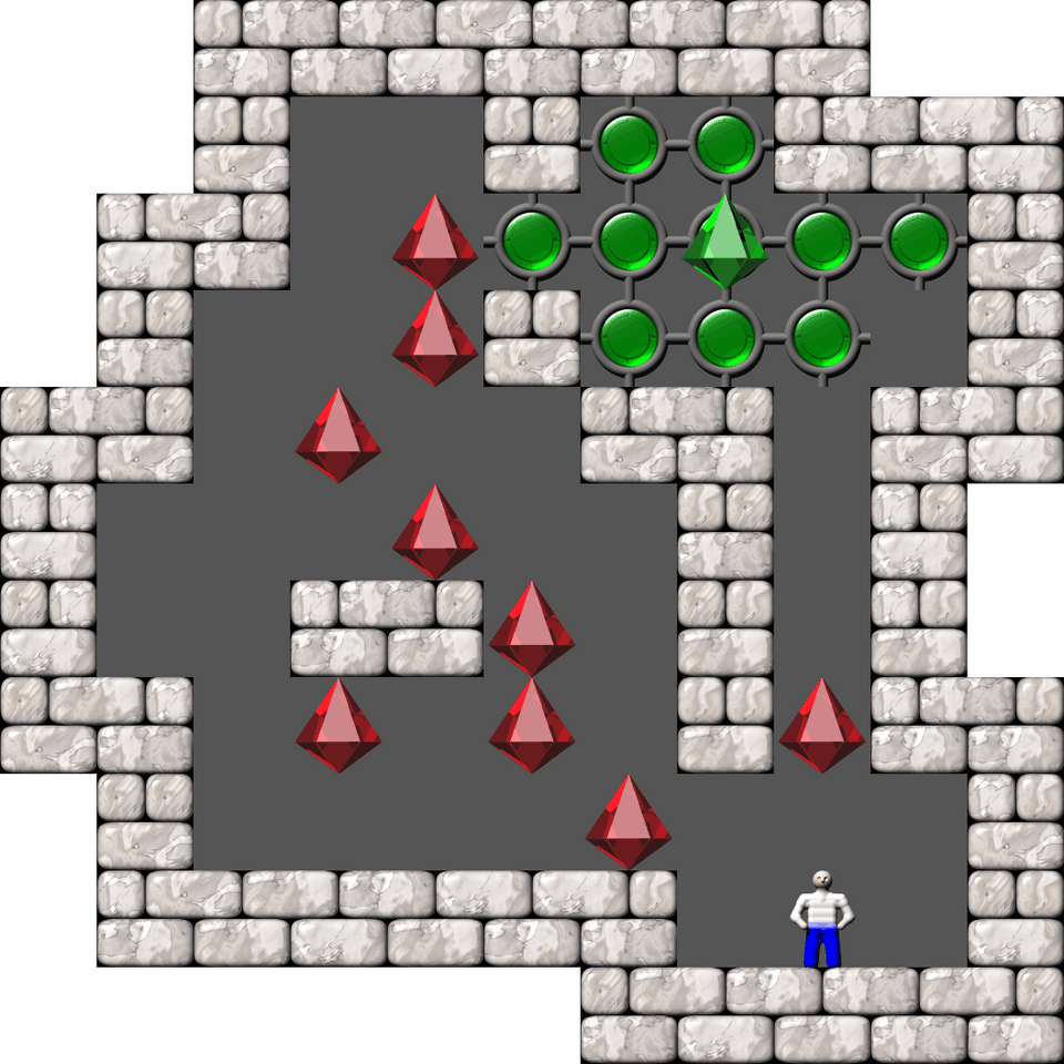 Sokoban Mass Remodel level 573